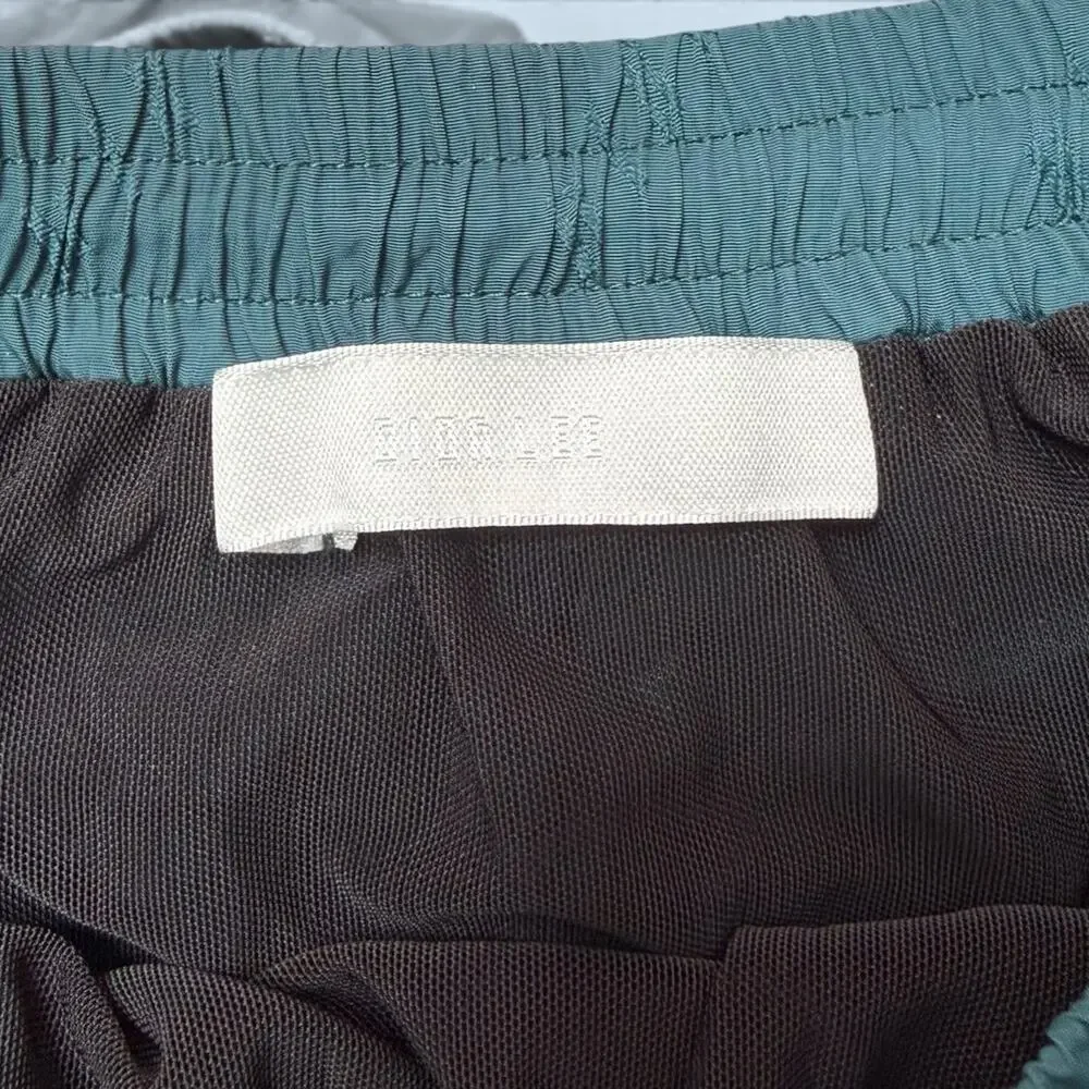 Dion Lee Men’s  Logo Swim Shorts Mesh Lined Drawstring Size US 4 AU 8